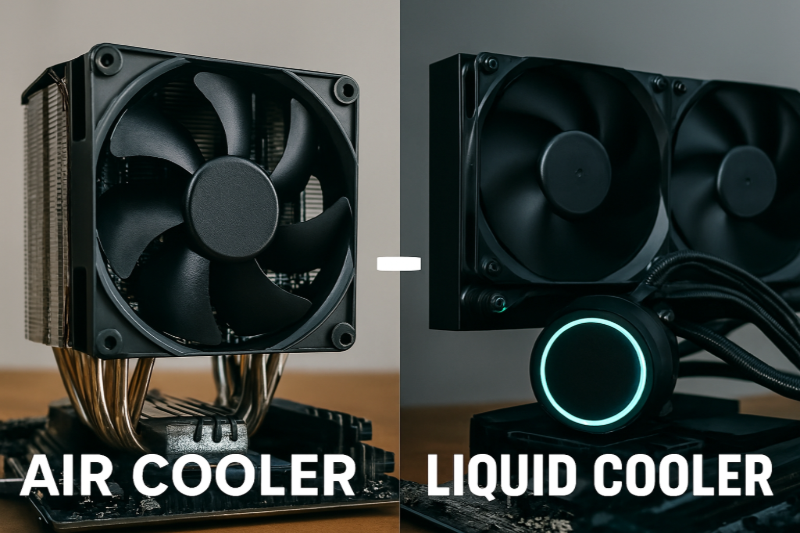 مقایسه خنک کننده بادی و خنک کننده مایع برای کامپیوتر خانگی