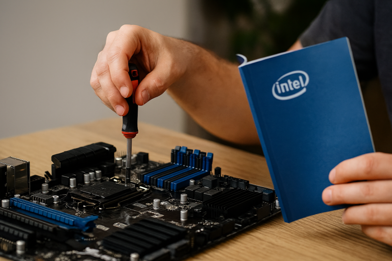 راهنمای جامع نگهداری و سرویس مادربرد اینتل