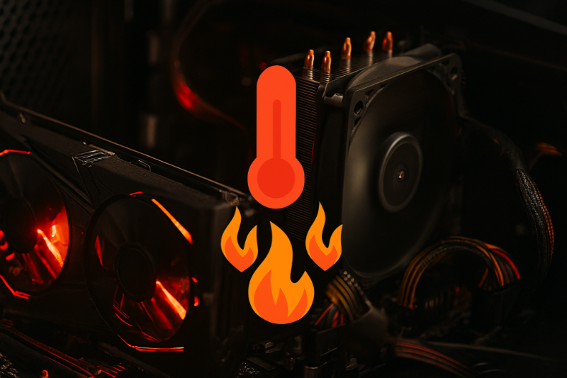 تاثیر دمای پردازنده و کارت گرافیک بر عملکرد سیستم و طول عمر قطعات