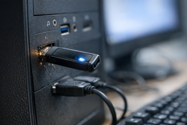 دلایل قطع و وصل شدن USB در کامپیوتر و روش‌های عیب‌یابی بدون تعویض قطعه